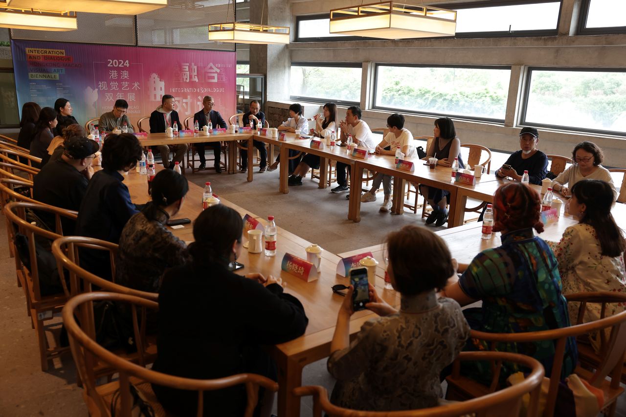 “融合与对话：2024港澳视觉艺术双年展”首展落地杭州