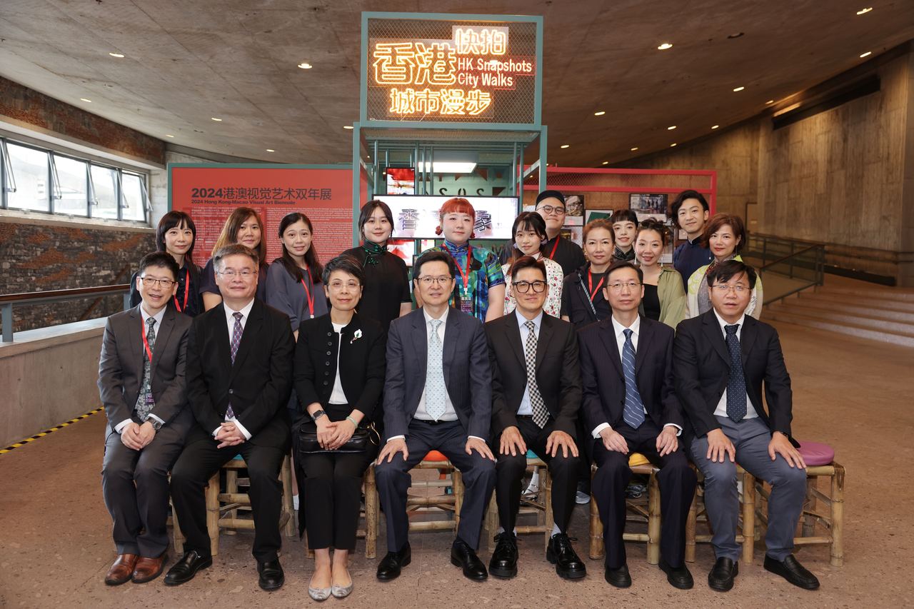 “融合与对话：2024港澳视觉艺术双年展”首展落地杭州