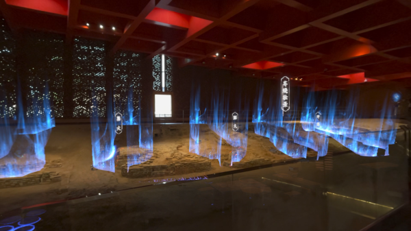 [Typical Case] Jiangxi, China · Digital Display and Interpretation Project of Jingdezhen's Handicraft Porcelain Industry Relics_fororder_6-MR混合现实VisionPro沉浸式展示——御窑厂窑址北麓遗址生产场景复现1