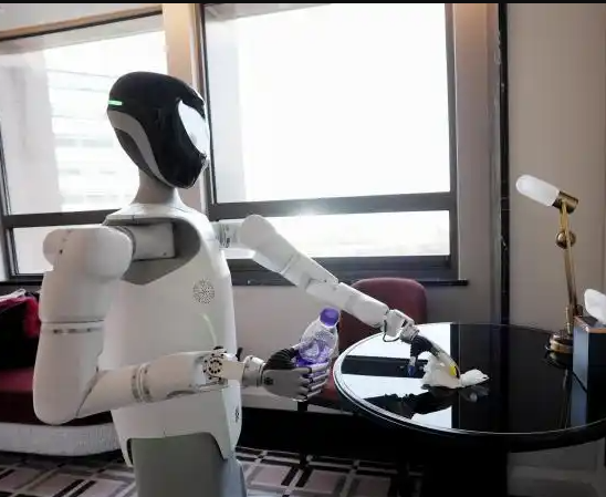 全国首个酒店机器人应用大赛在北京亦庄举办