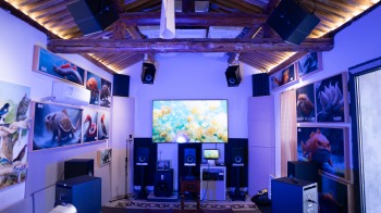 [Demonstration Case] Beijing, China · Digital Protection and Dissemination Project for Intangible Cultural Heritage Vocal Mimicry_fororder_工作室全景声场.JPG