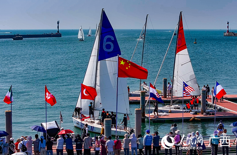 2024“一带一路”国际帆船赛开赛 2024“一带一路”国际帆船赛开赛