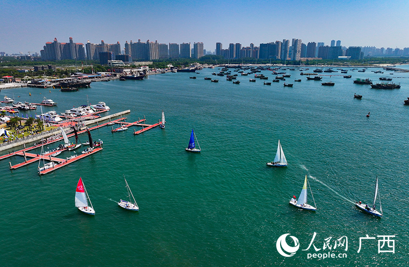 2024“一带一路”国际帆船赛开赛 2024“一带一路”国际帆船赛开赛