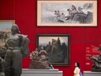“人民·丰碑——中国国家博物馆馆藏经典美术作品展”在国博举行