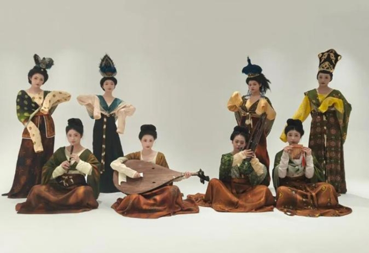Fashion Show Presents Traditional Attire Recreated Through AI