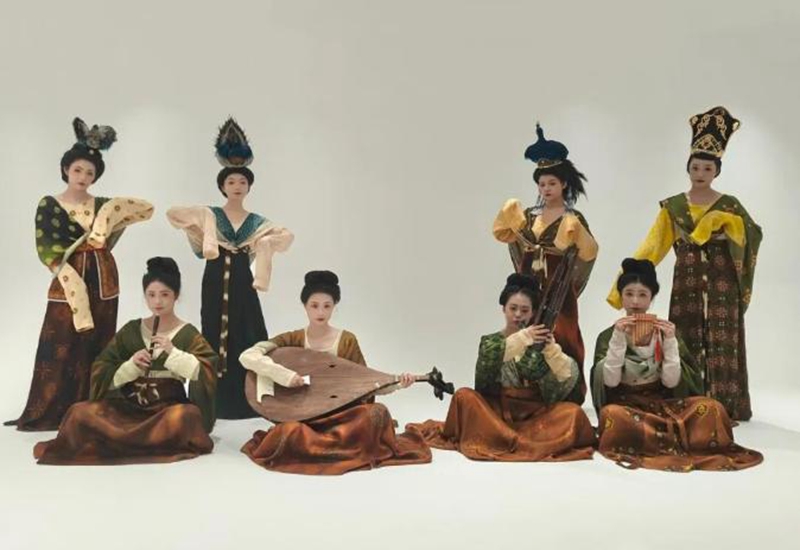 Fashion Show Presents Traditional Attire Recreated Through AI