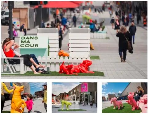 非永久性街道设计:探索蒙特利尔的城市空间创新(之二) 非永久性街道设计:探索蒙特利尔的城市空间创新(之二)