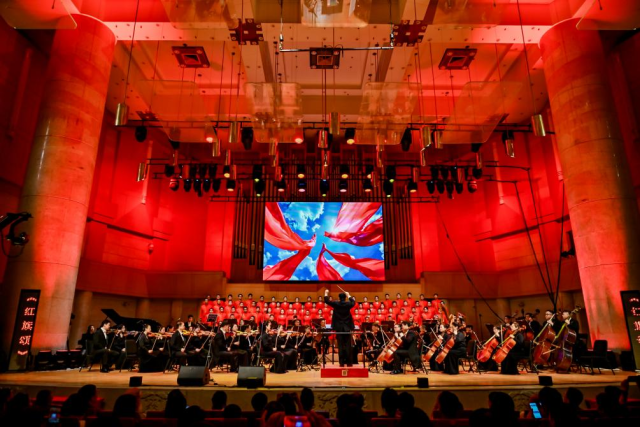 为人民而歌”北京市文联 成立75周年活动暨交响合唱音乐会举办_fororder_图片2