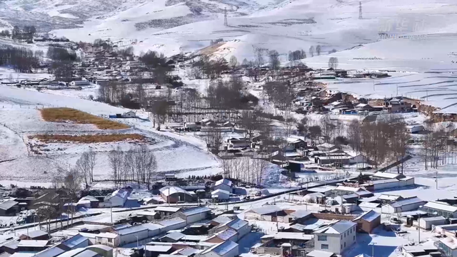 青海门源：雪后初霁 山水如画