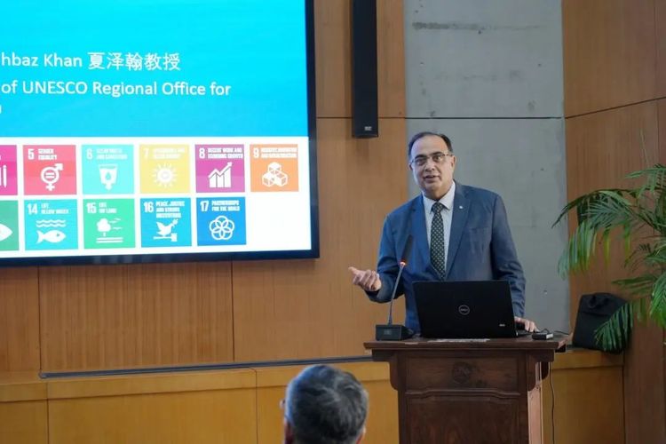 联合国教科文组织UNESCO代表到访园林学院，共话遗产保护与合作