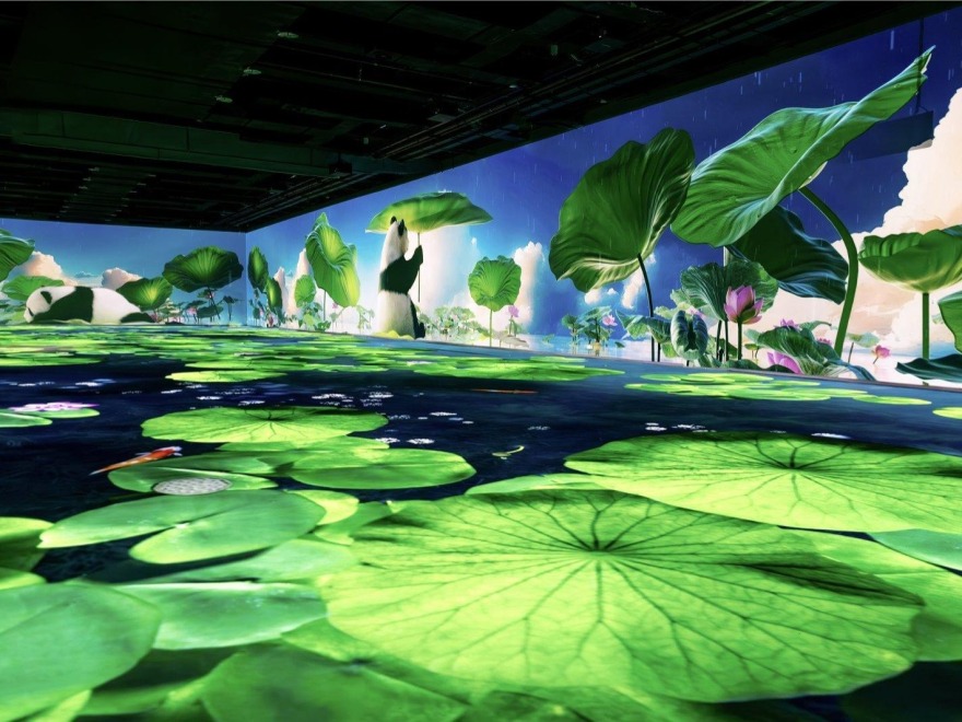 [Demonstration Case] Sichuan, China · Grand Tourism Show “Panda's Return”_fororder_熊猫归来光影厅2