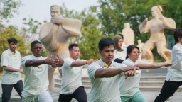 中外大学生亲赴武术发源地  开启沉浸式习武之行