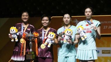 泰国羽毛球大师赛：鲍骊婧/李怡婧获得女双亚军