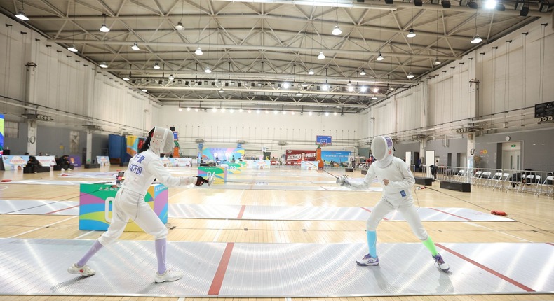 2024年“石景山杯”击剑马拉松大奖赛第二阶段开赛