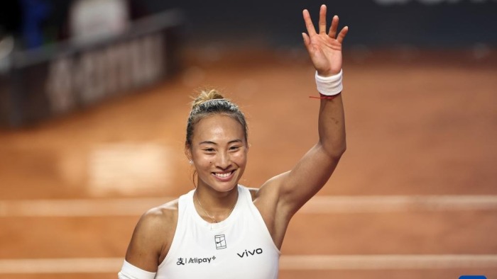WTA1000罗马站：郑钦文晋级八强