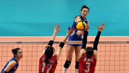 亚洲东区女子排球锦标赛：中国队胜日本队