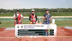 射击世界杯总决赛：江伊婷满中夺冠 中国队四金收官