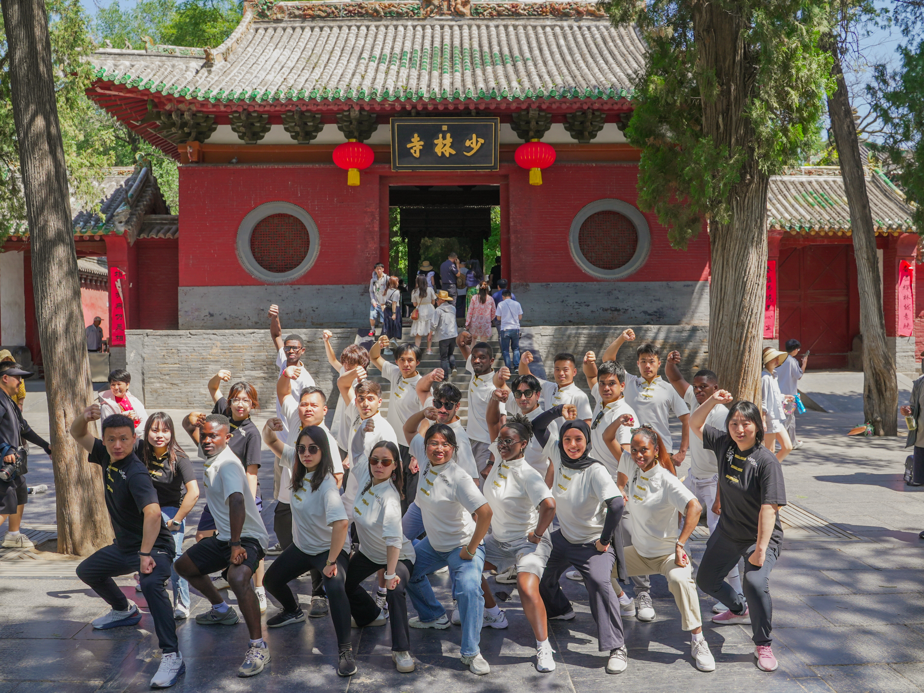 中外大学生亲赴武术发源地  开启沉浸式习武之行_fororder_be2c6f74f5ad83447a61daec0e4999d8