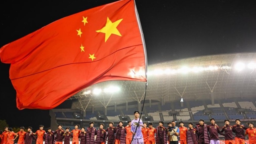 呼和浩特国际青年足球锦标赛中国U16男足获两连胜