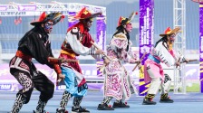 2025年国际现代五项联盟障碍跑世界锦标赛在国家奥林匹克体育中心开幕