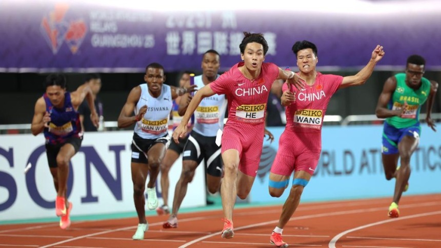 世界接力赛：中国队获得东京世锦赛男子4x100米接力参赛资格