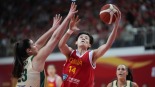 女篮热身赛：中国队胜澳大利亚队