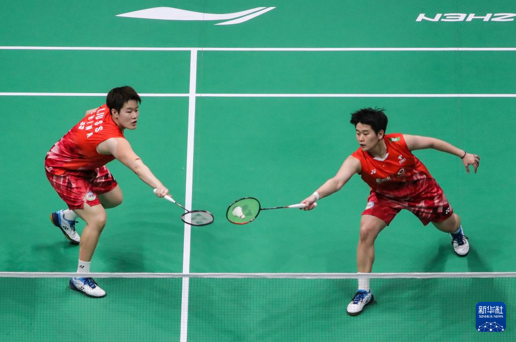 中国羽毛球大师赛:刘圣书/谭宁夺得女双冠军 中国羽毛球大师赛:刘圣书/谭宁夺得女双冠军