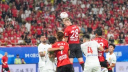 中超：成都蓉城队平重庆铜梁龙队