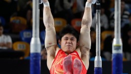 体操世界杯开罗站：刘洋获男子双杠冠军