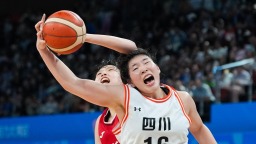 十五运会篮球——女子22岁以下组金牌赛：四川队夺冠