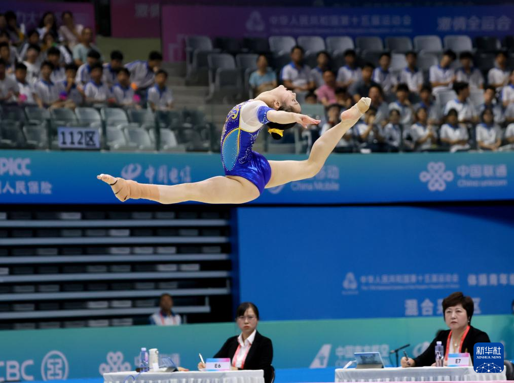 中国女子体操队世锦赛第二次选拔测验举行