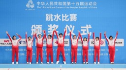 十五运会跳水项目首金花落广东队