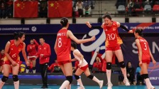 U17女排世锦赛：中国队险胜晋级四强