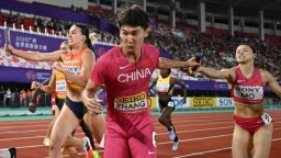 再破全国纪录 中国接力队获4项田径世锦赛资格