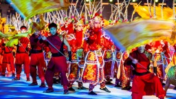 十五运会开幕式首次带观众全要素彩排顺利举行