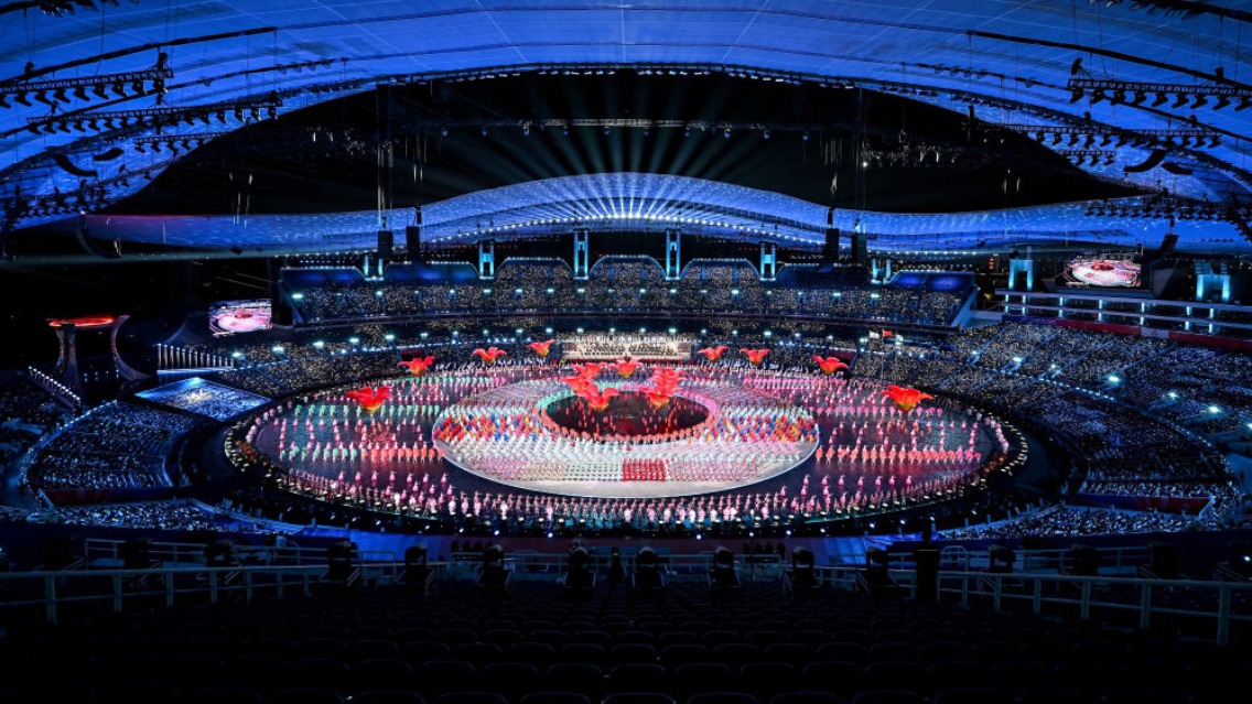 全运会开幕式精彩瞬间（图集）