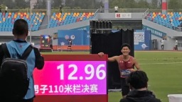 陈圆将打破男子110米栏（99厘米）亚洲青年纪录