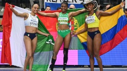 世界田联室内锦标赛：女子跳远决赛赛况