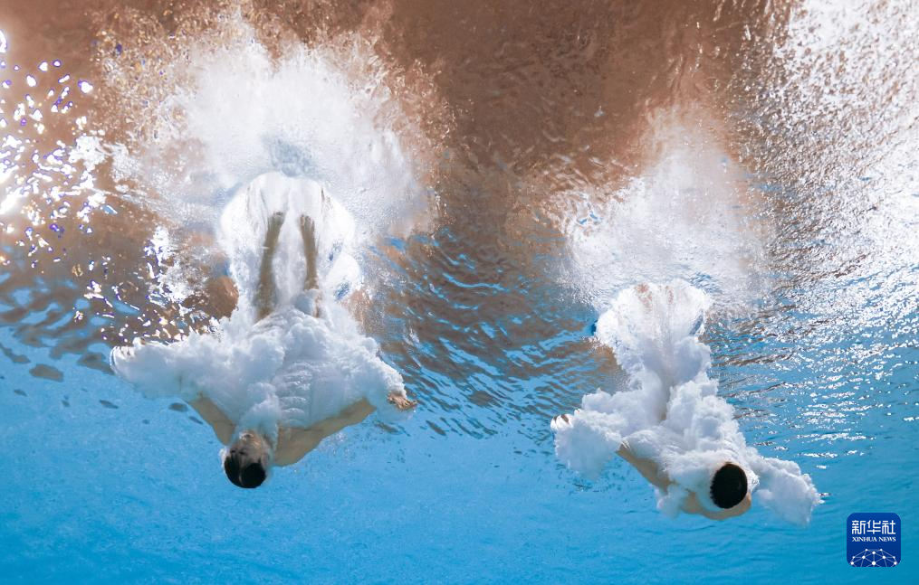 全运会跳水——广东队获得男子团体冠军