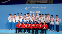 十五运会蹦床金牌诞生！江苏、山西分获男女团体冠军