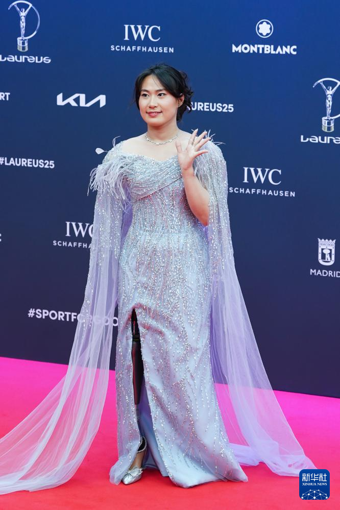蒋裕燕获2025年劳伦斯世界体育奖年度最佳残疾人运动员奖