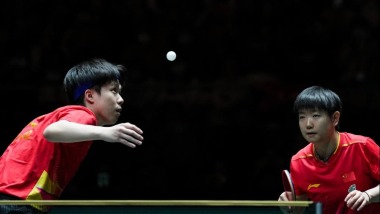 国际乒联混合团体世界杯：中国队胜克罗地亚队