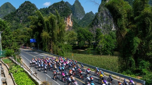 赛道穿行山水间 环广西世巡赛开拓文体旅融合新图景