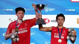 澳大利亚羽毛球公开赛：陈柏阳/刘毅获得男双冠军