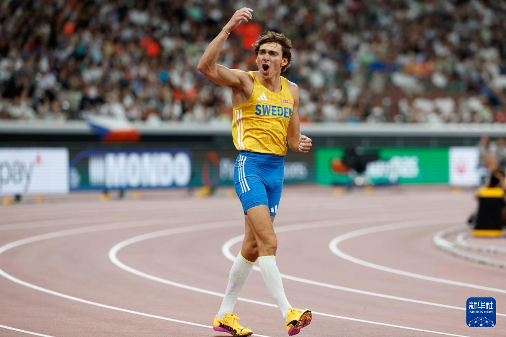 田径世锦赛杜普兰蒂斯打破男子撑杆跳高世界纪录