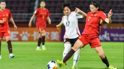 中国队止步U20女足亚洲杯半决赛