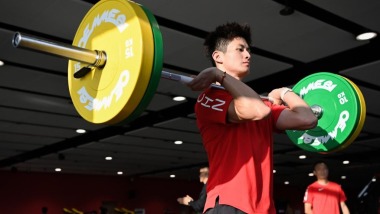 国家田径集训队在广西南宁进行第一阶段冬训