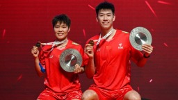马来西亚羽毛球大师赛：国羽获四金三银