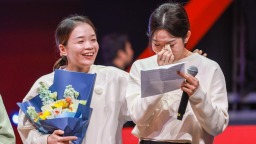 四位中国羽毛球队运动员退役仪式在杭州举行