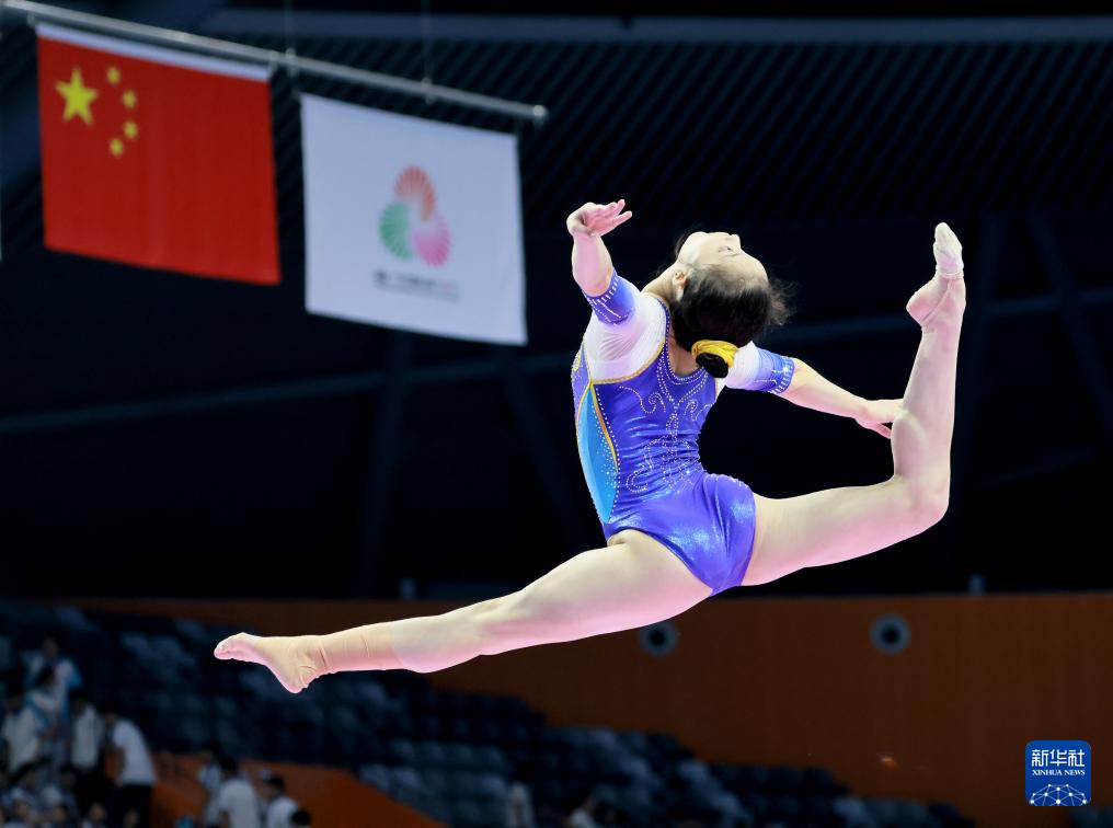 中国女子体操队世锦赛第二次选拔测验举行